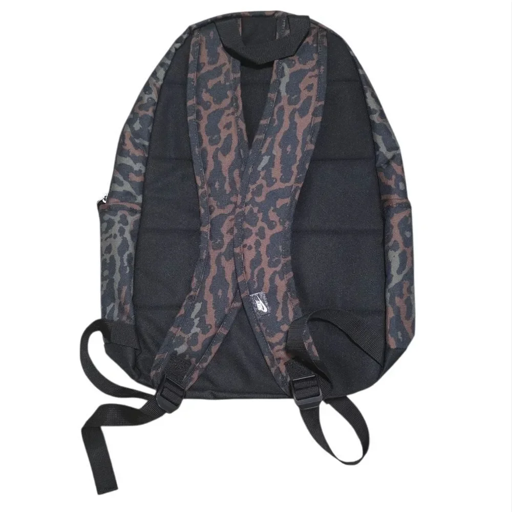 Nike Black Green and Brown Camo Backpack Sleek Urban Design
